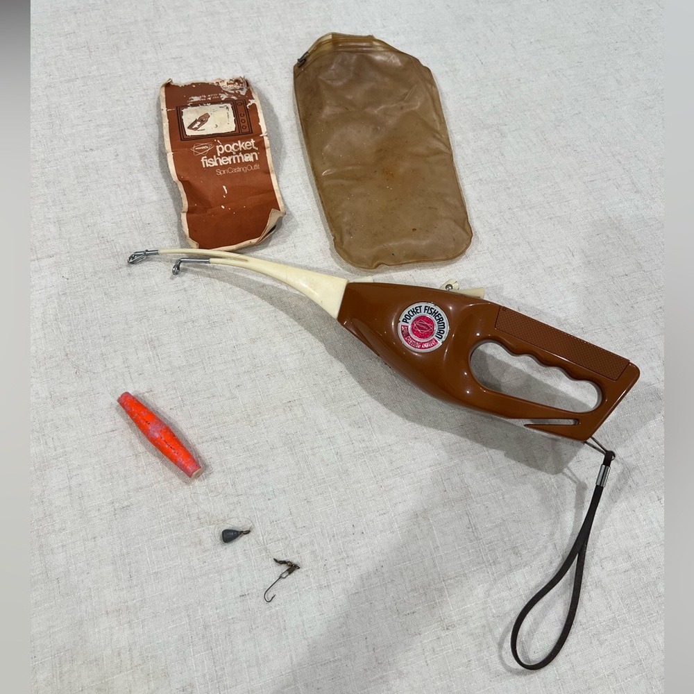 Vintage Pocket Fisherman